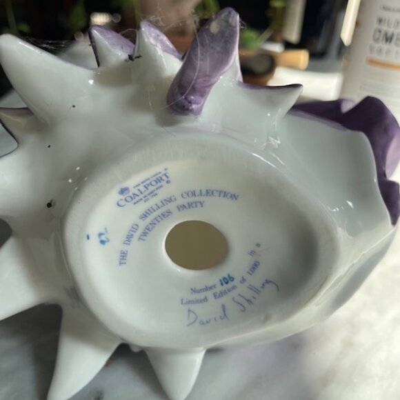 David Shilling for Coalport Signed and numbered figure "Roaring Twenties" - Picture 4 of 4